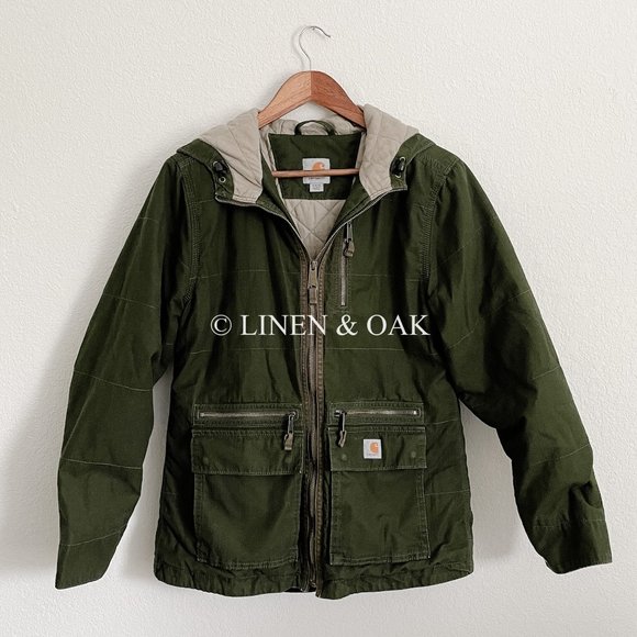 Carhartt Jackets & Blazers - CARHARTT | The Carhartt® Washed Duck Quilted Jacket Size Small 4/6